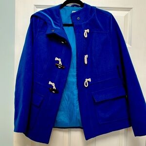 Blue peacoat